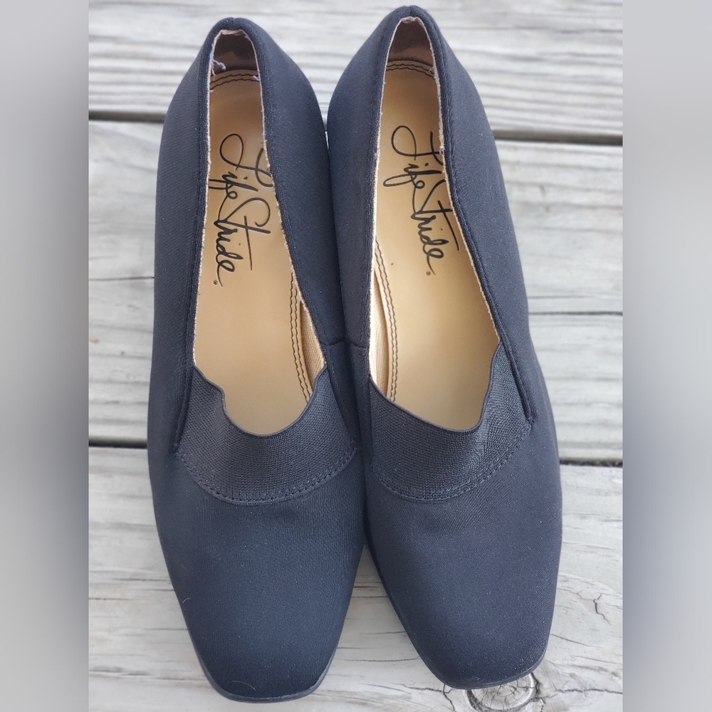 Life Stride Women's Black Loafers